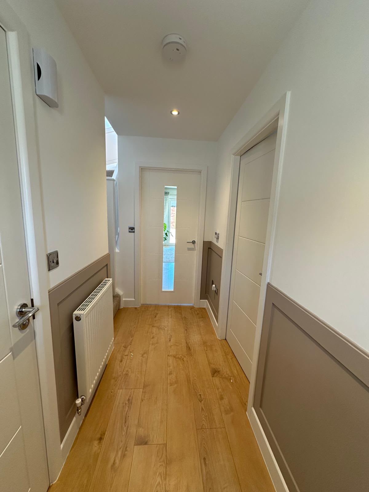 Half-height hallway panelling — Panelling in Thorne