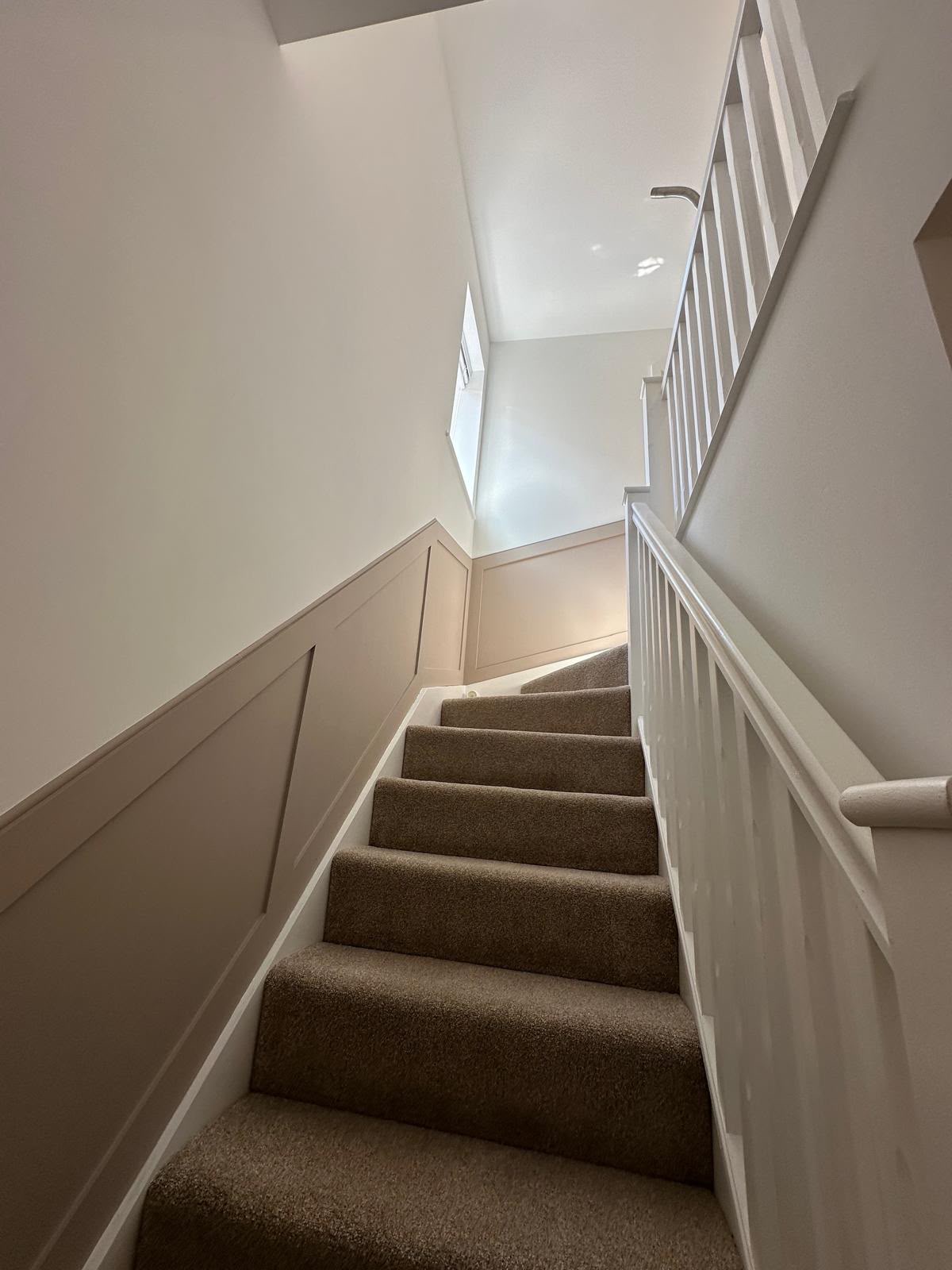 Panelled staircase & landing — Panelling in Armthorpe
